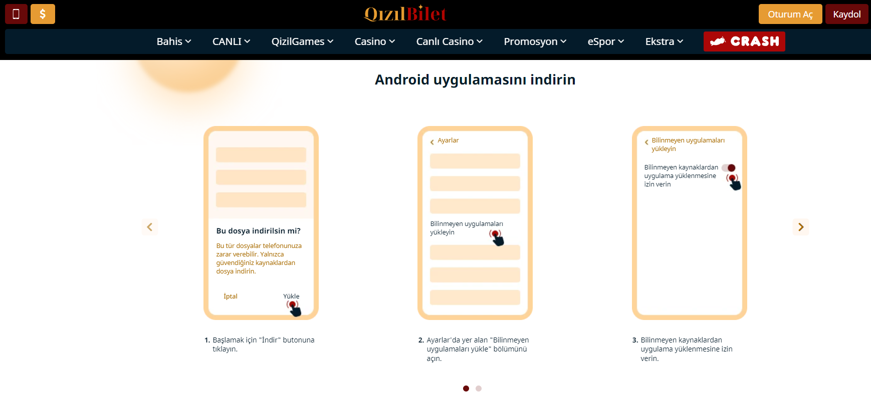 Qizilbilet Android Uygulamasının Avantajları